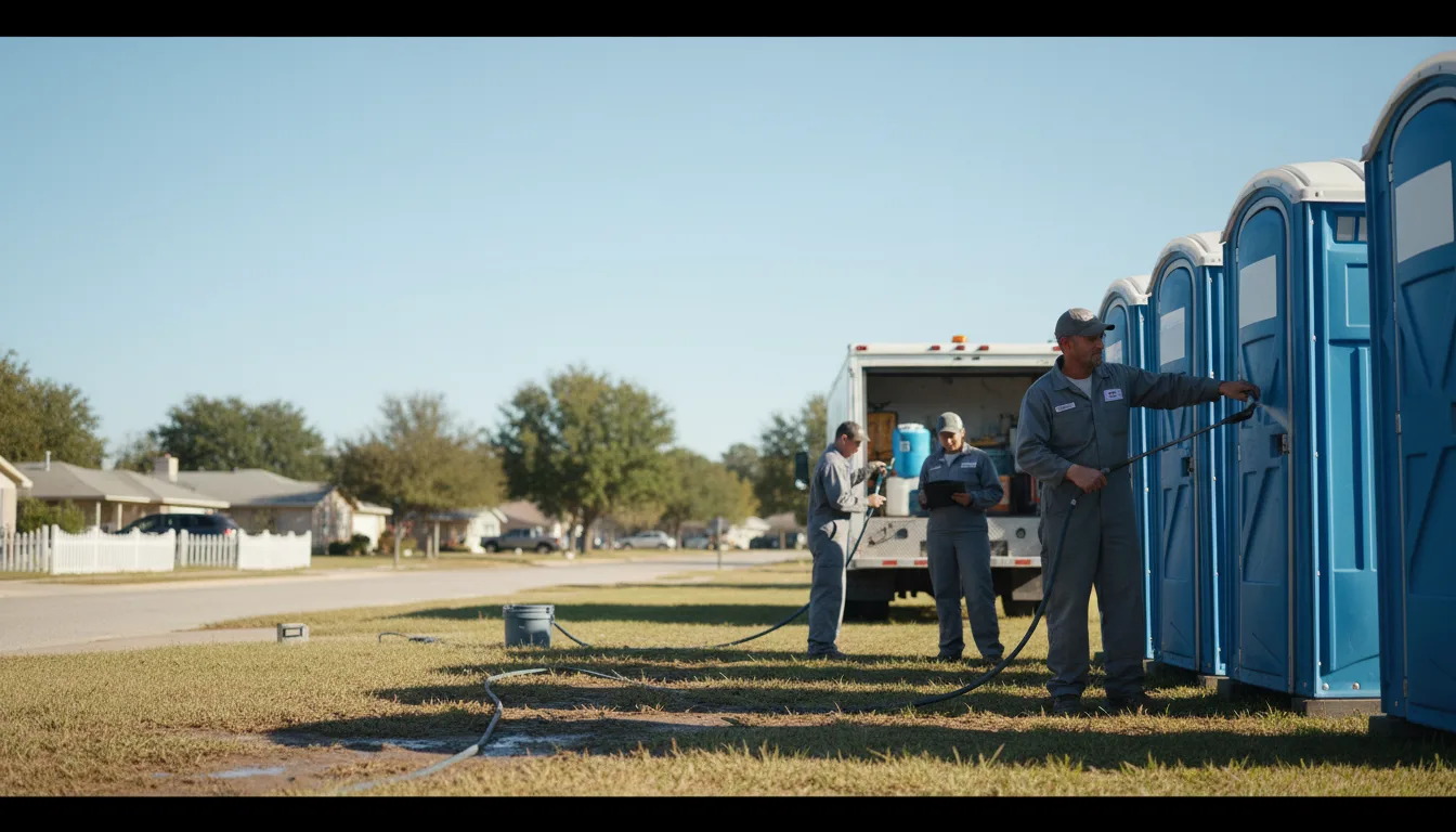 Long-Term Portable Toilet Rental in Leslie, MI near me